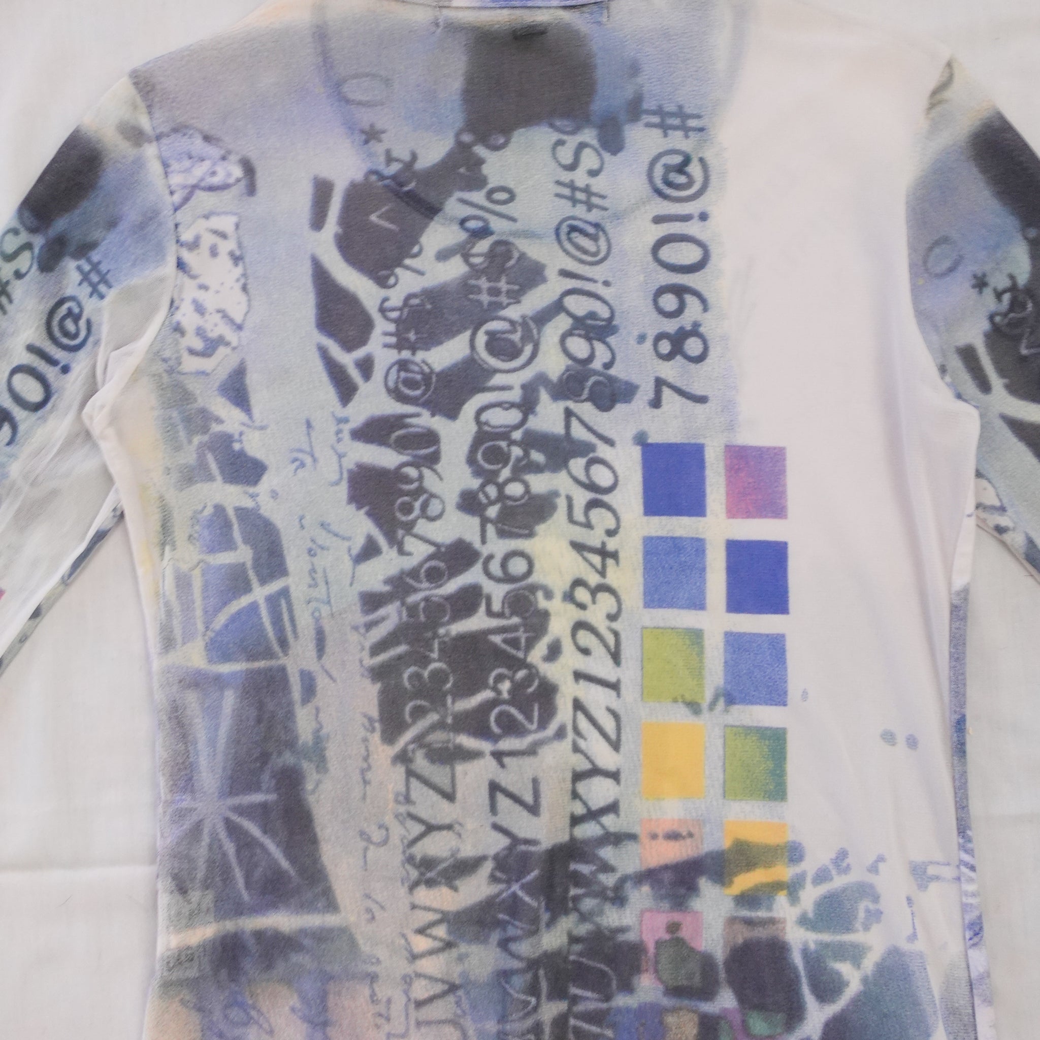 Miss Sixty Luxury Sheer Mesh Long Sleeve (M)