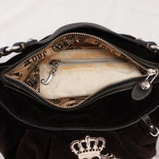 2000s Royal Juicy Velour Hobo Bag