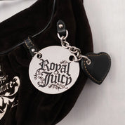 2000s Royal Juicy Velour Hobo Bag