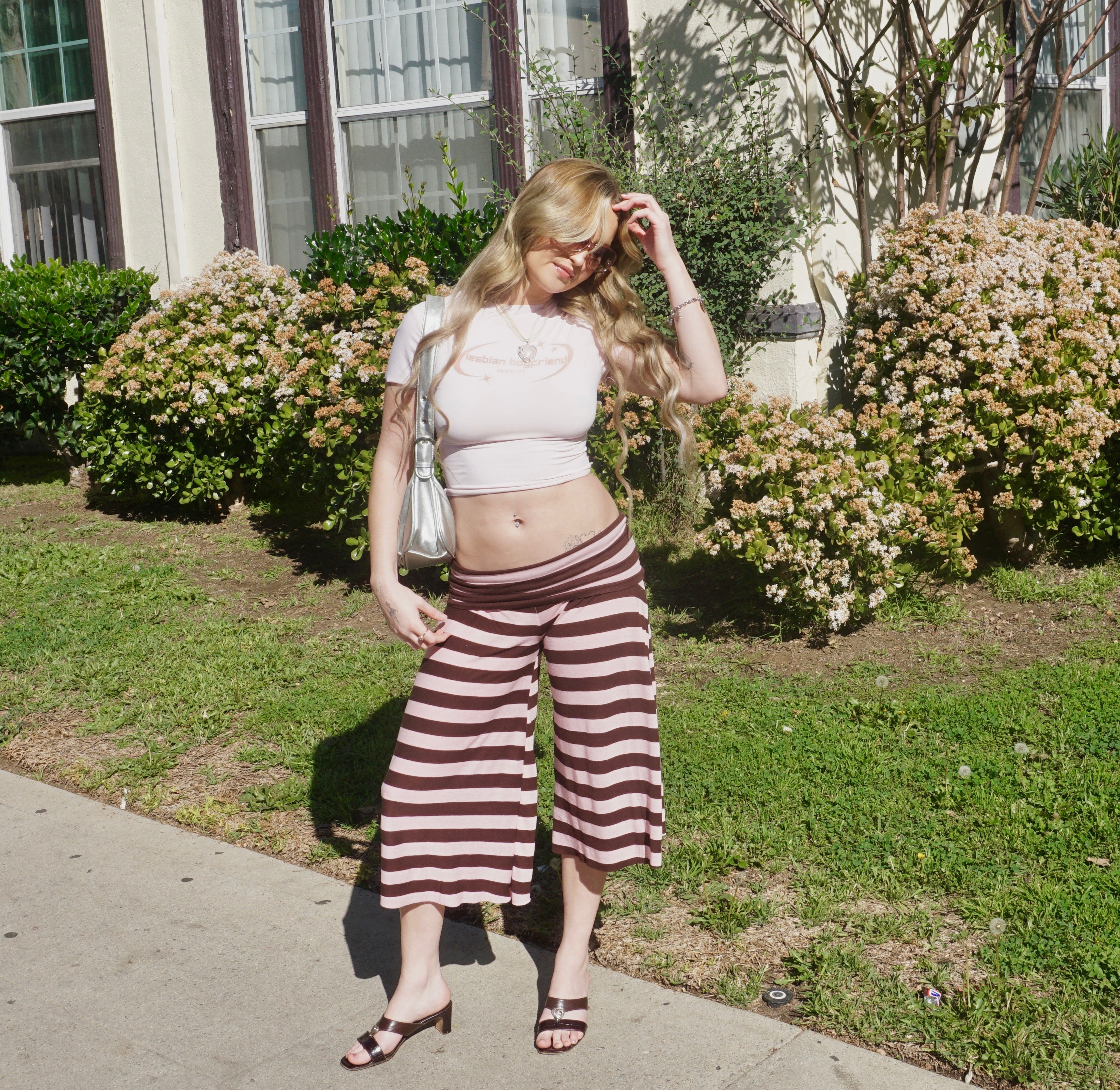 "Dont burst my bubble" pants