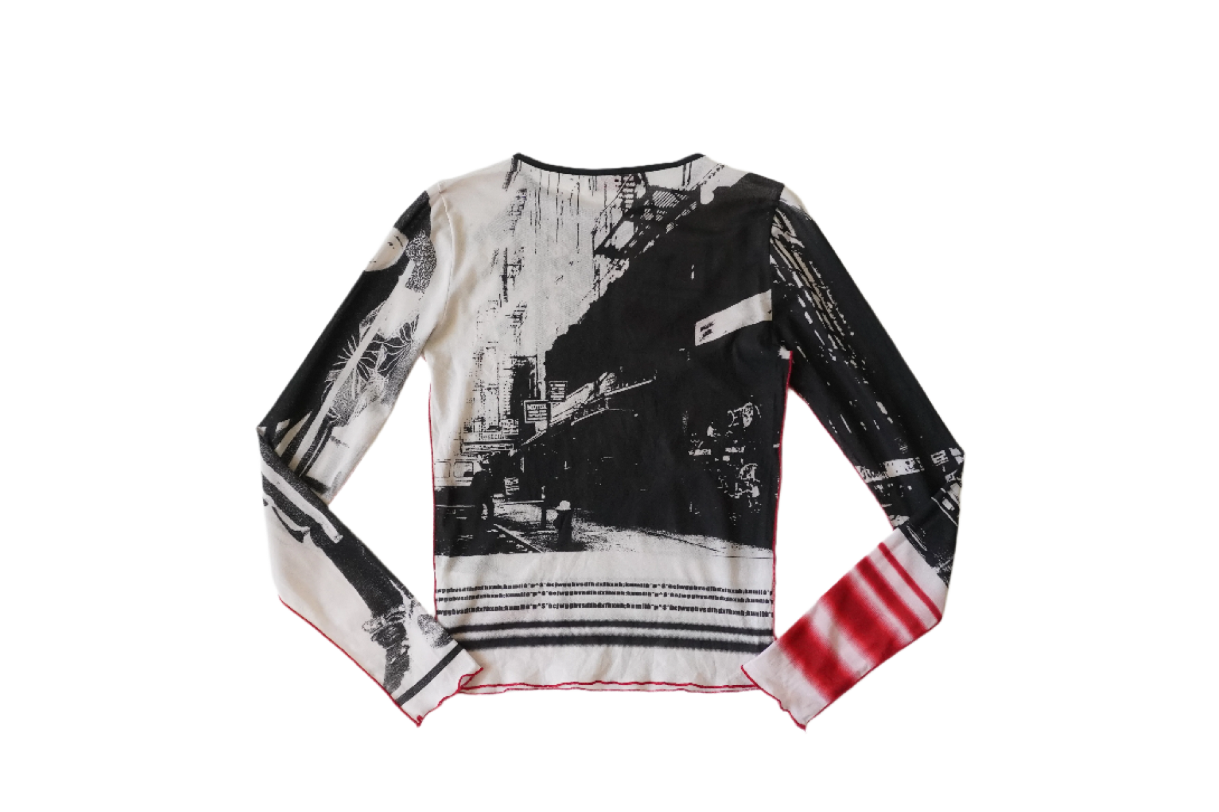 トップス COP COPINE sheer shirt USED】 Cop.Copine Design Sheer Shirt /251014-0