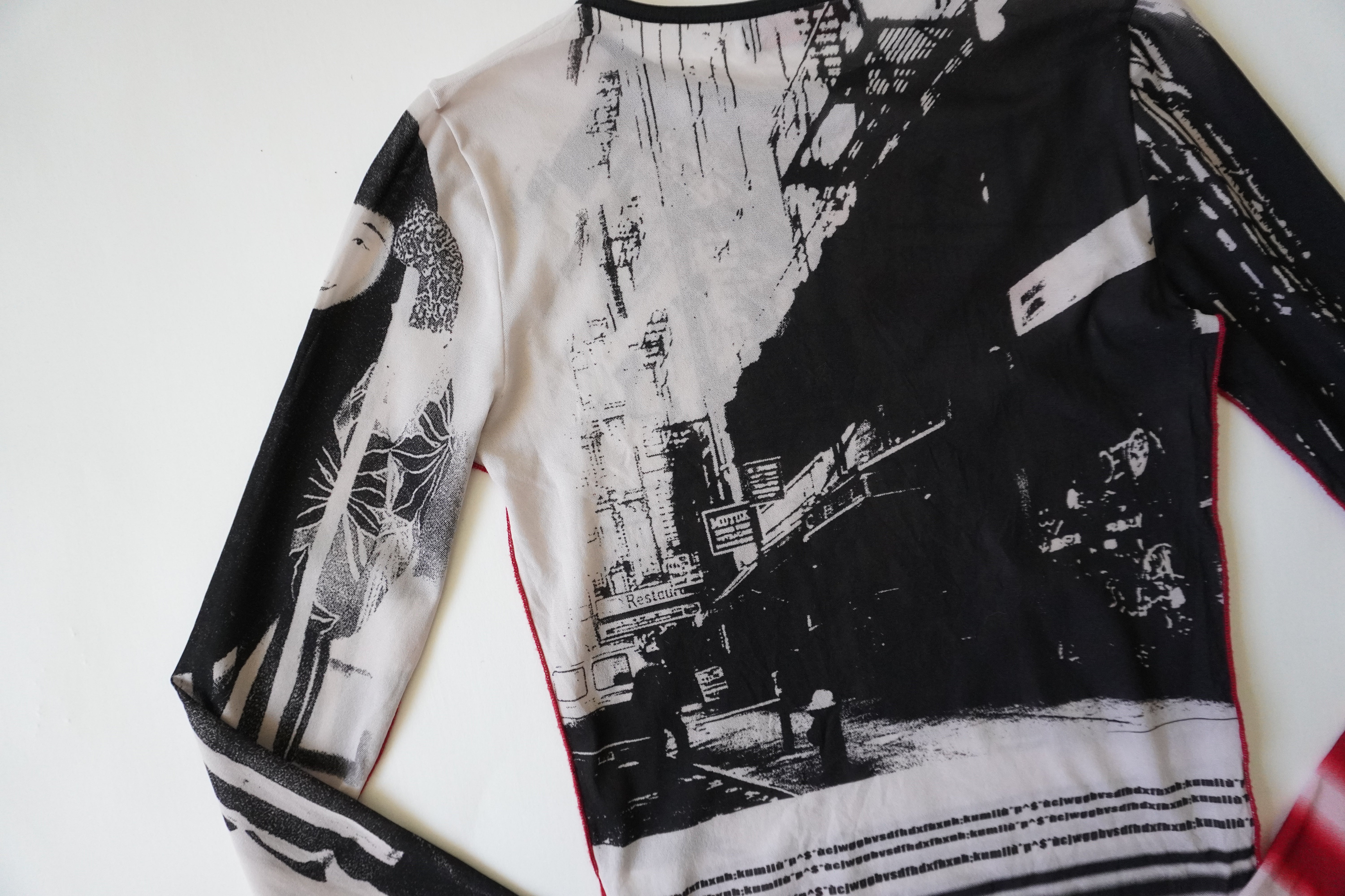 トップス COP COPINE sheer shirt Beautiful vintage Cop Copine geisha photograph | Depop