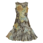 Italian Graphic Midi Dress (XS/S)
