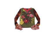 Rose Garden Graphic Top (M)