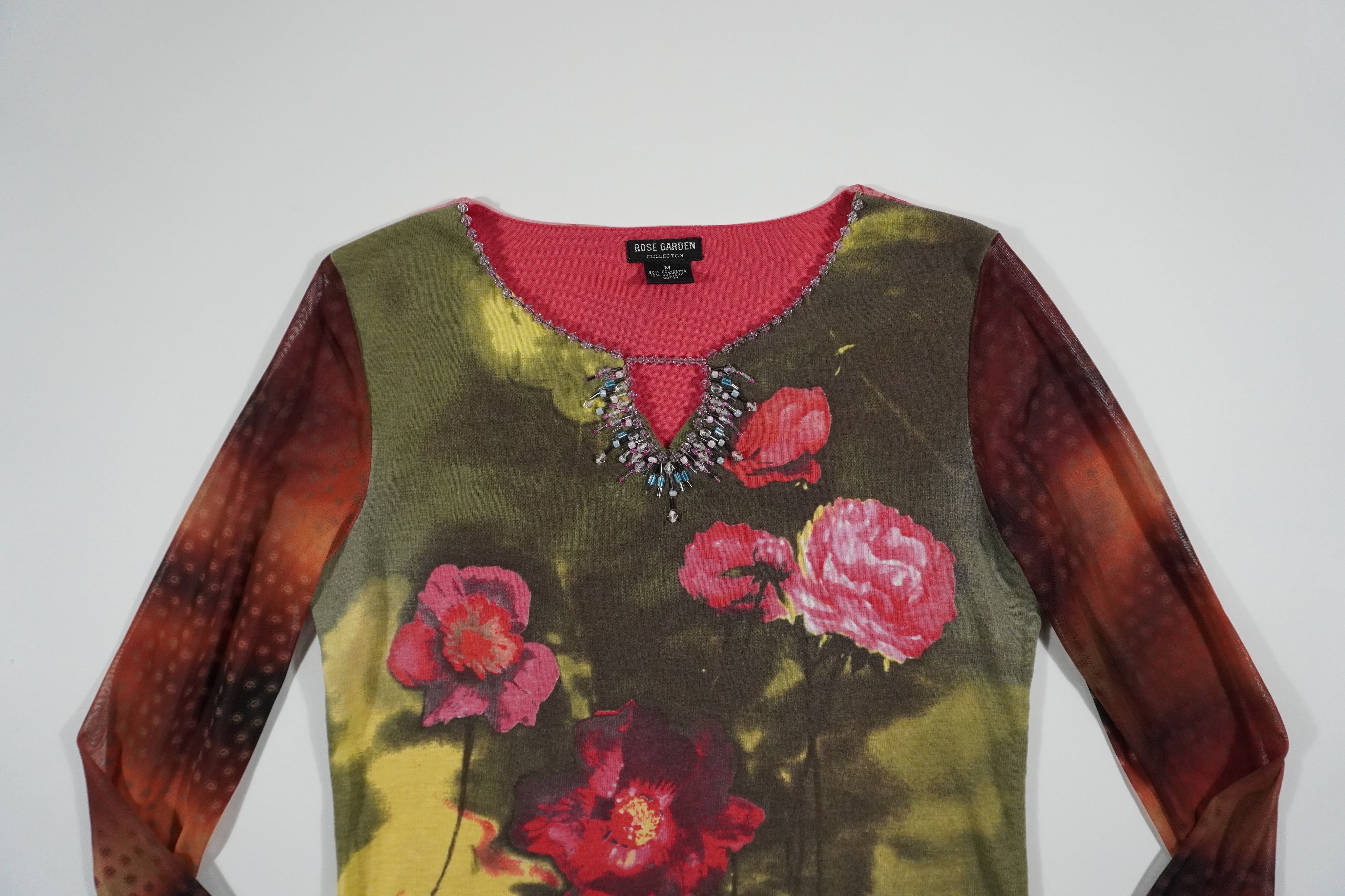 Rose Garden Graphic Top (M)