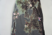 Italian Graphic Midi Dress (S)