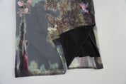 Italian Graphic Midi Dress (S)