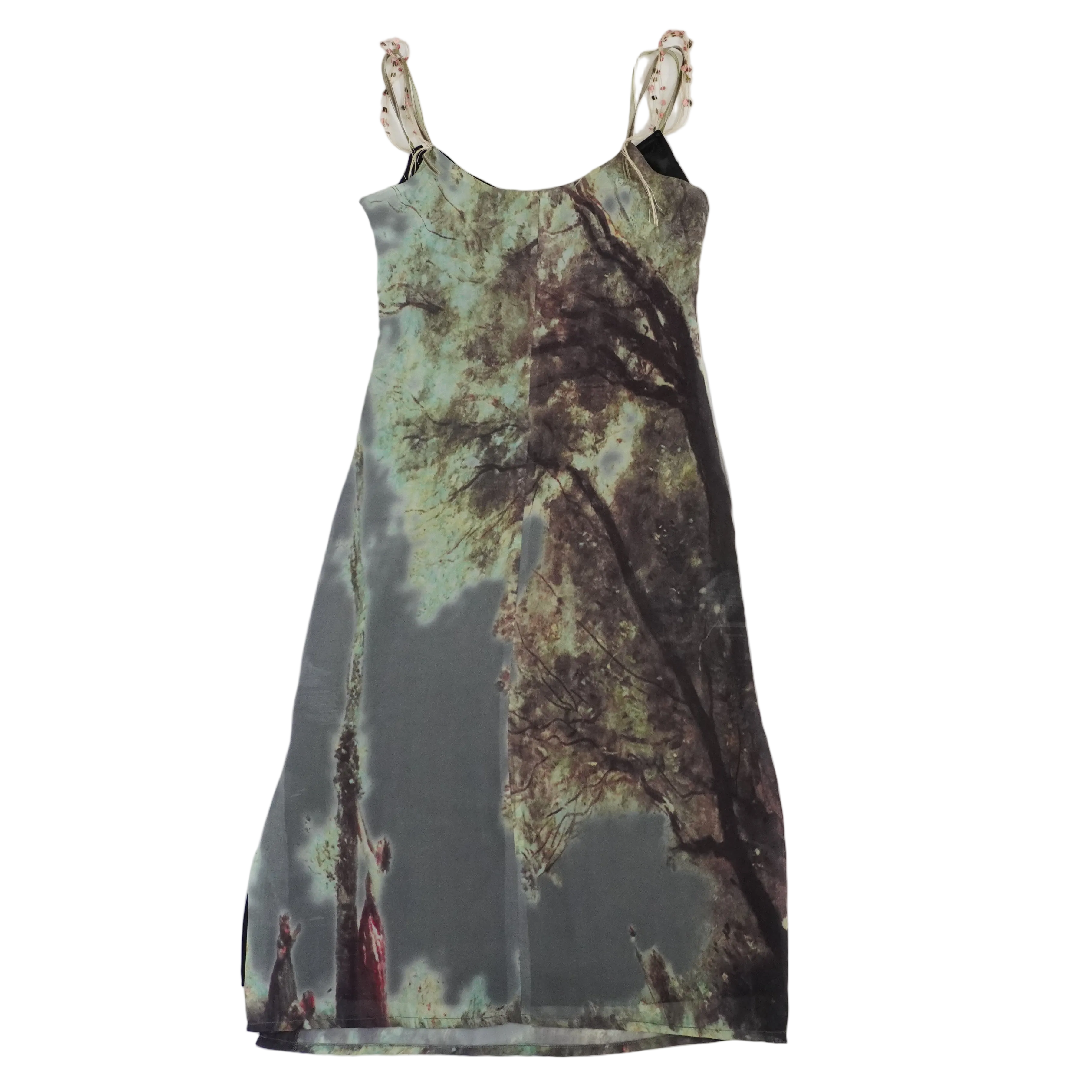 Italian Graphic Midi Dress (S)