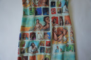 French Graphic Midi Dress (S)