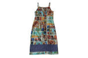 French Graphic Midi Dress (S)