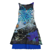 Italian Mesh Midi Dress (S/M)