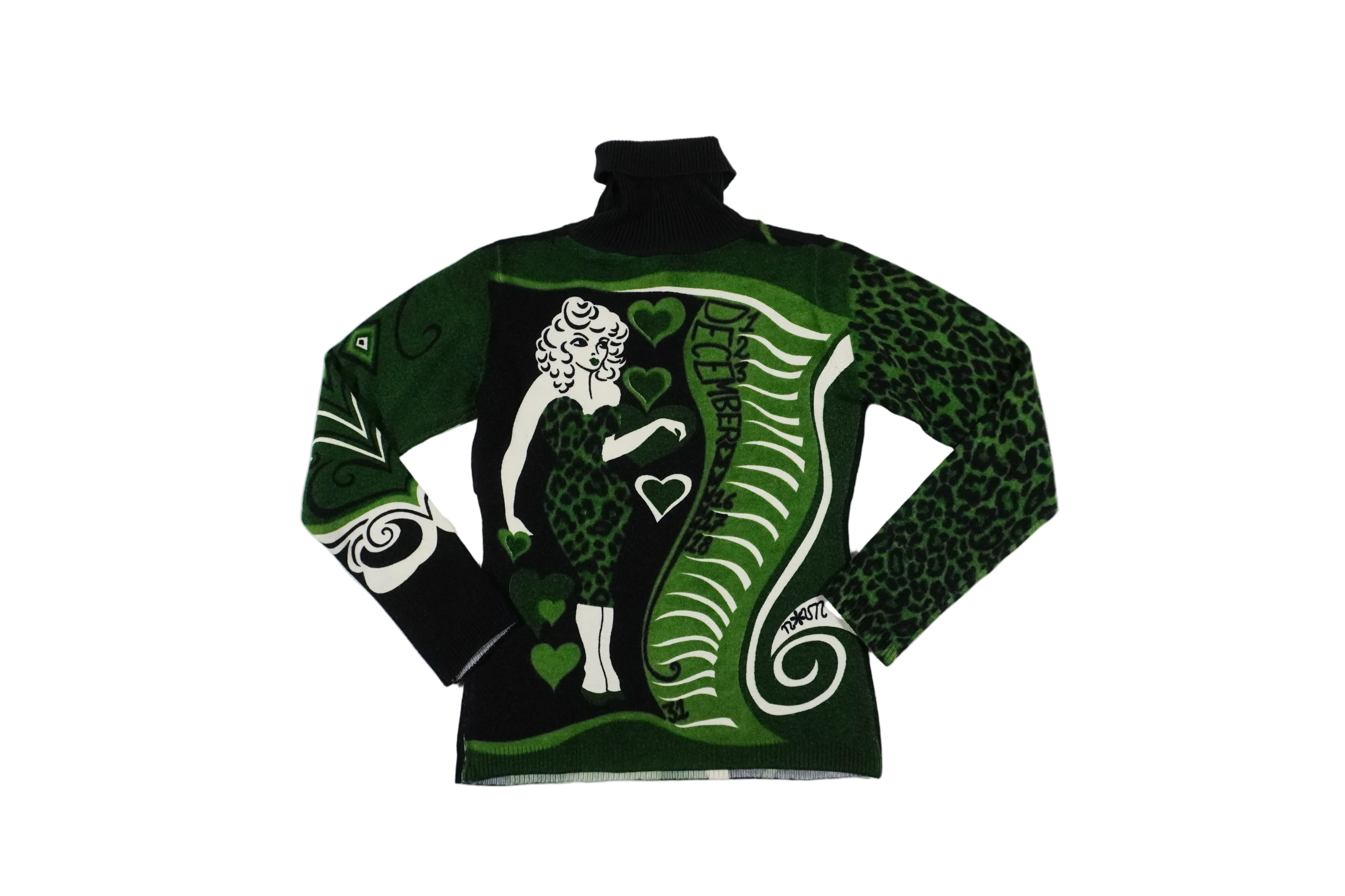 Custo Barcelona Turtleneck Top (S/M)