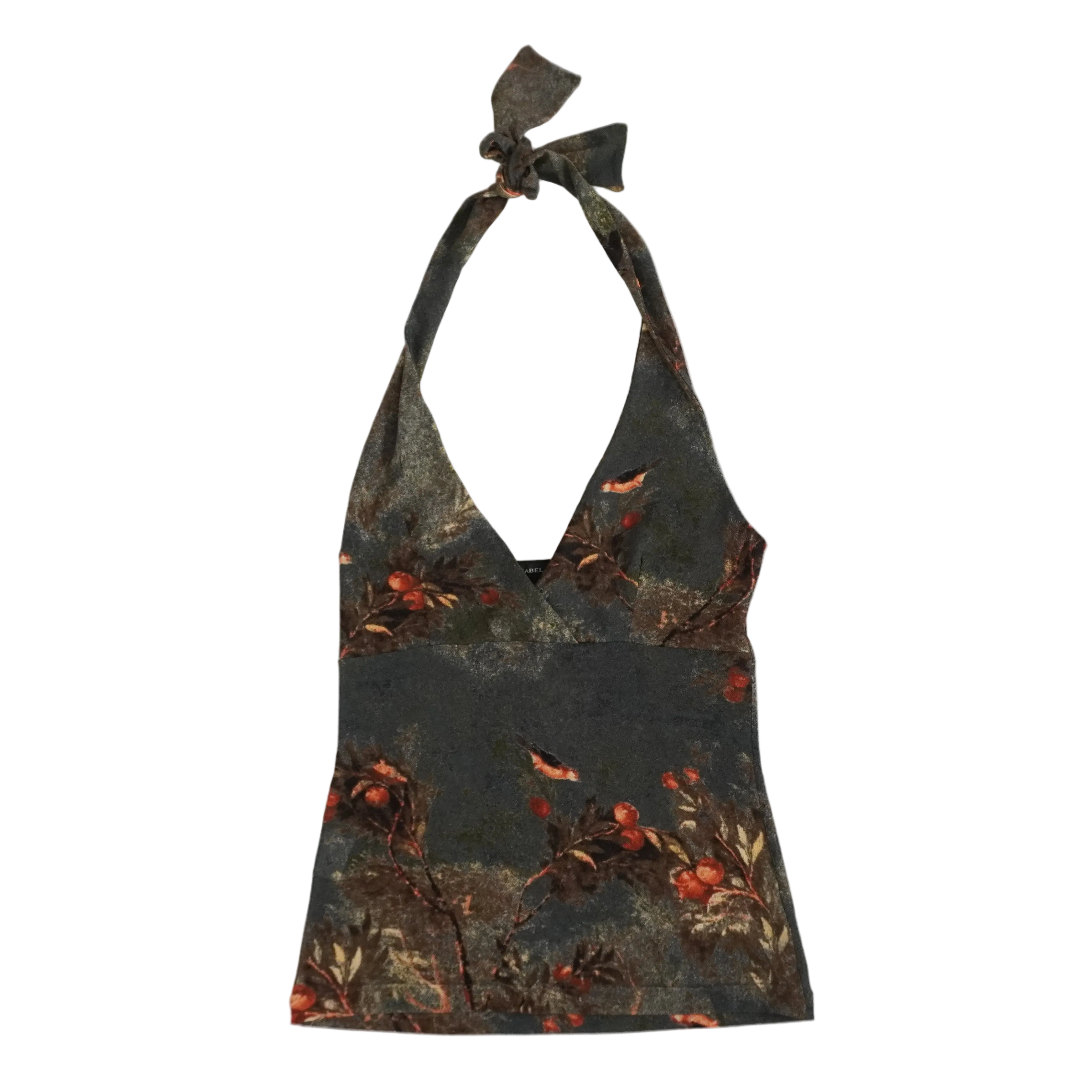 Spanish Mesh Halter Top (XS/S)