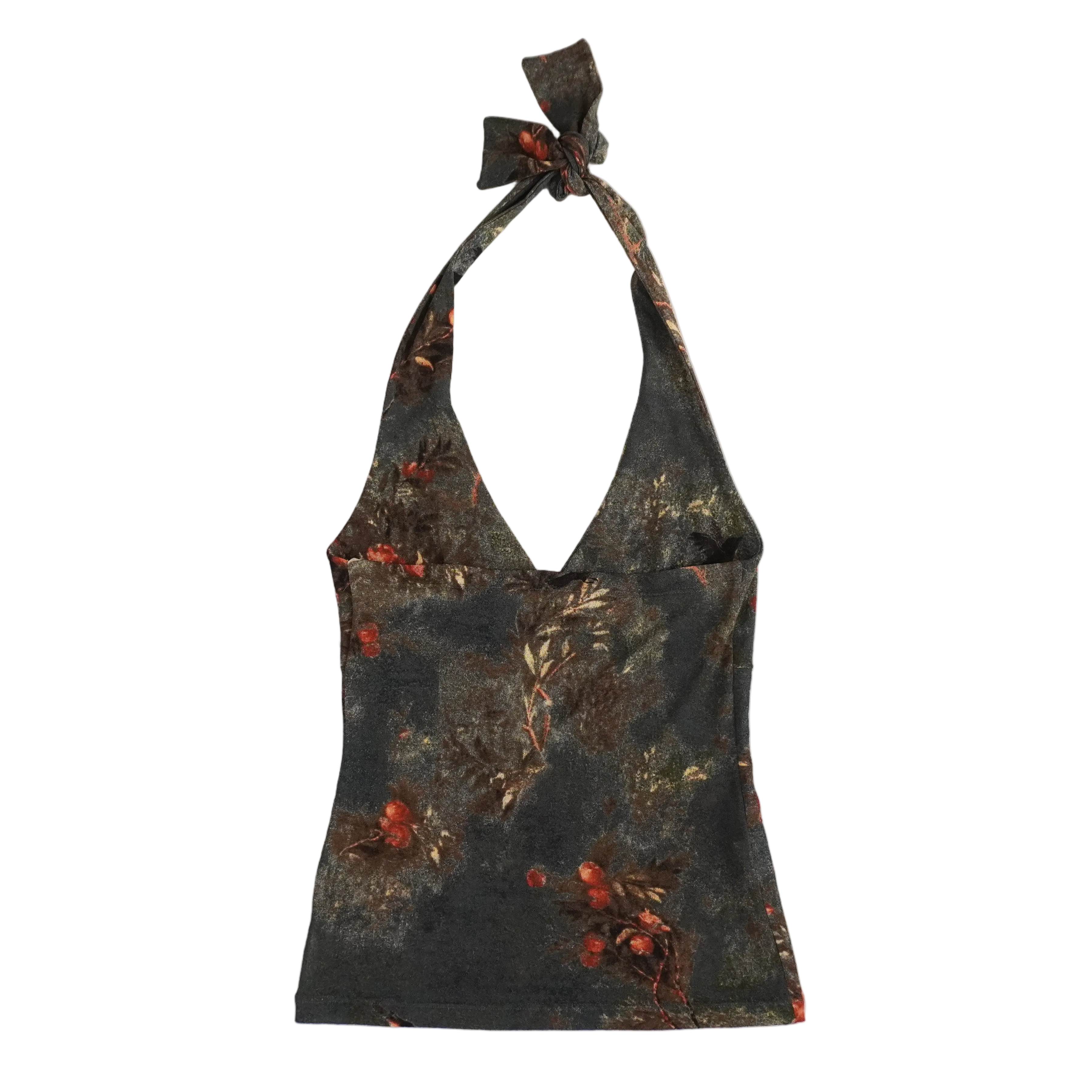 Spanish Mesh Halter Top (XS/S)