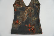 Spanish Mesh Halter Top (XS/S)