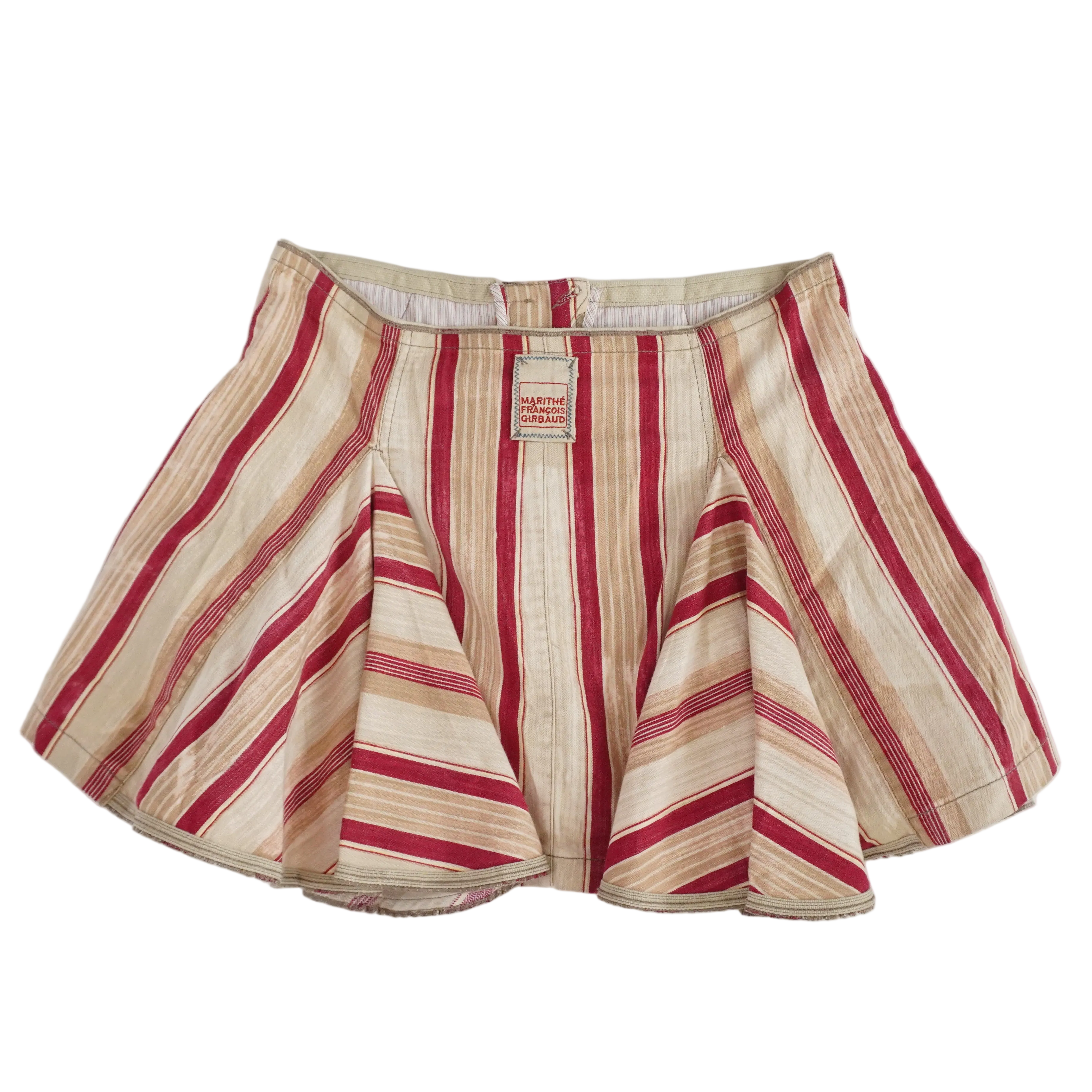 MFG Striped Midi Skirt (M)