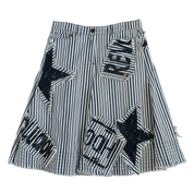 Spanish Striped Midi Skirt (S)