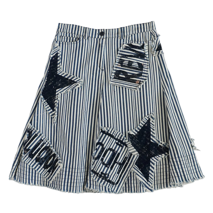 Spanish Striped Midi Skirt (S)