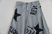 Spanish Striped Midi Skirt (S)