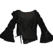 Zone Bleue Rosette Sweater (S/M)