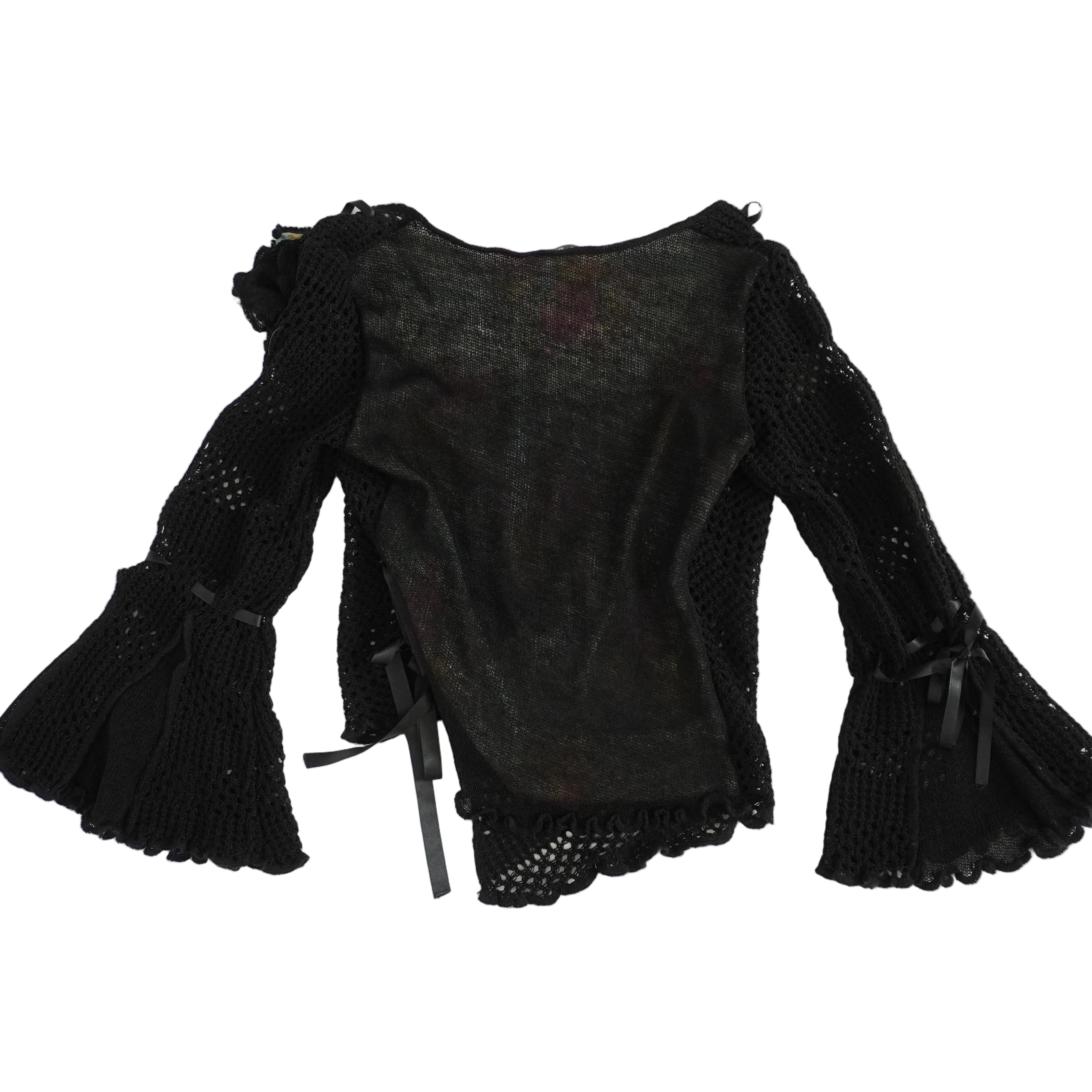Zone Bleue Rosette Sweater (S/M)