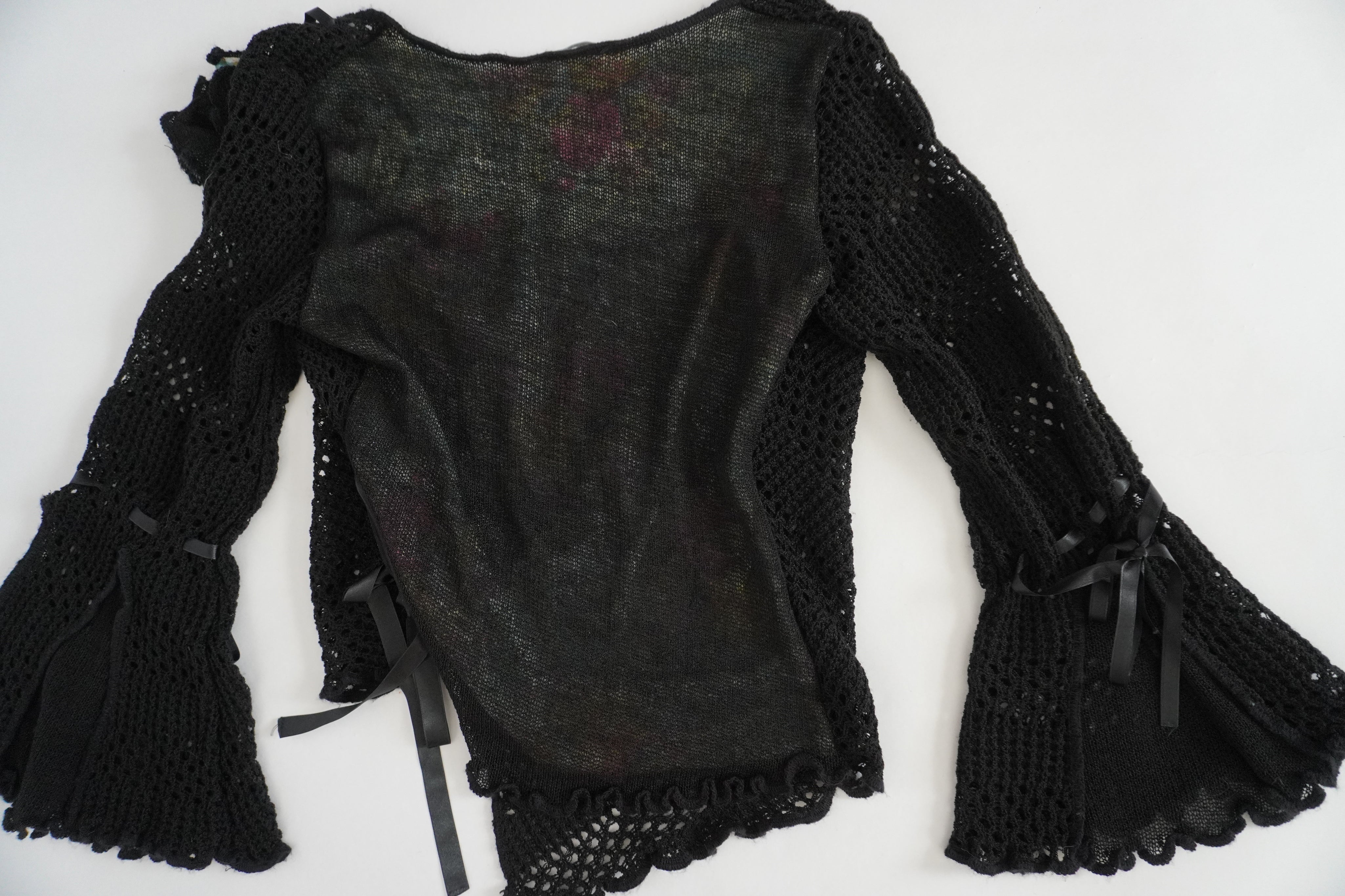 Zone Bleue Rosette Sweater (S/M)