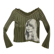 Lady Desigual Graphic Sweater (S/M)