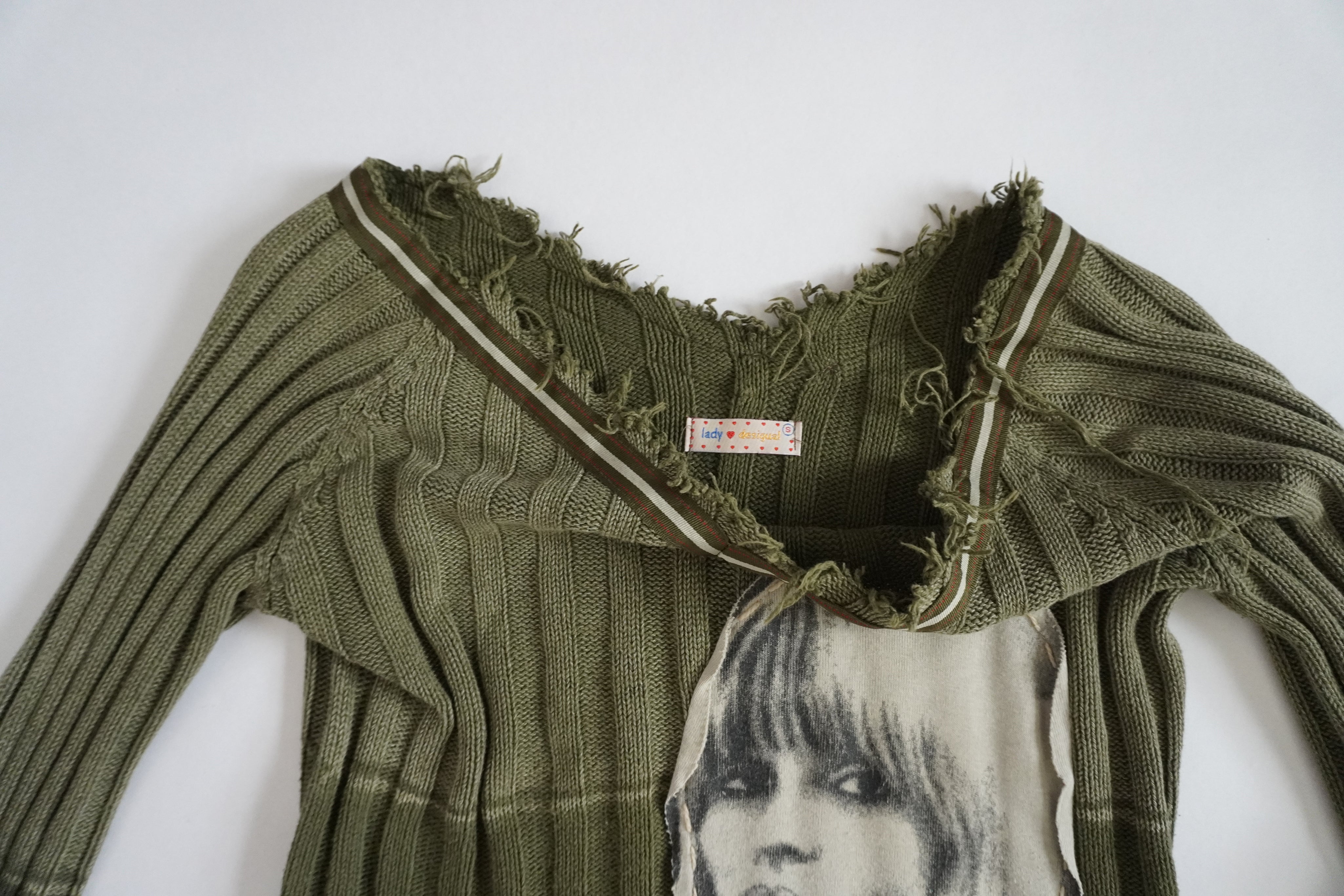 Lady Desigual Graphic Sweater (S/M)