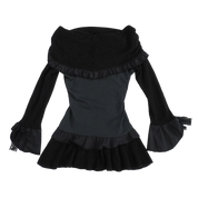 Zone Bleue Off Shoulder Top (XXS/XS)