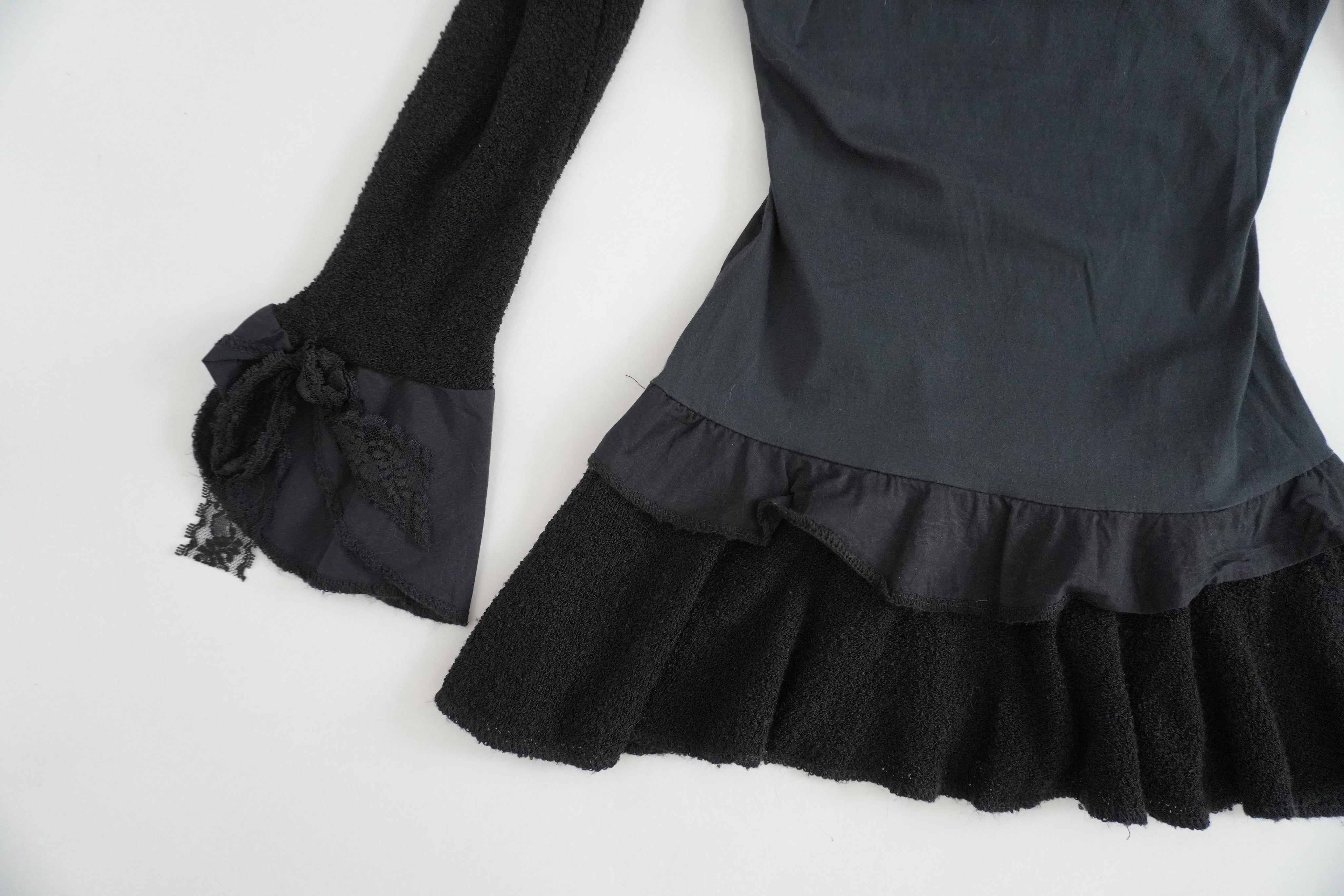 Zone Bleue Off Shoulder Top (XXS/XS)