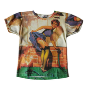 Work Short Sleeve Top (M)