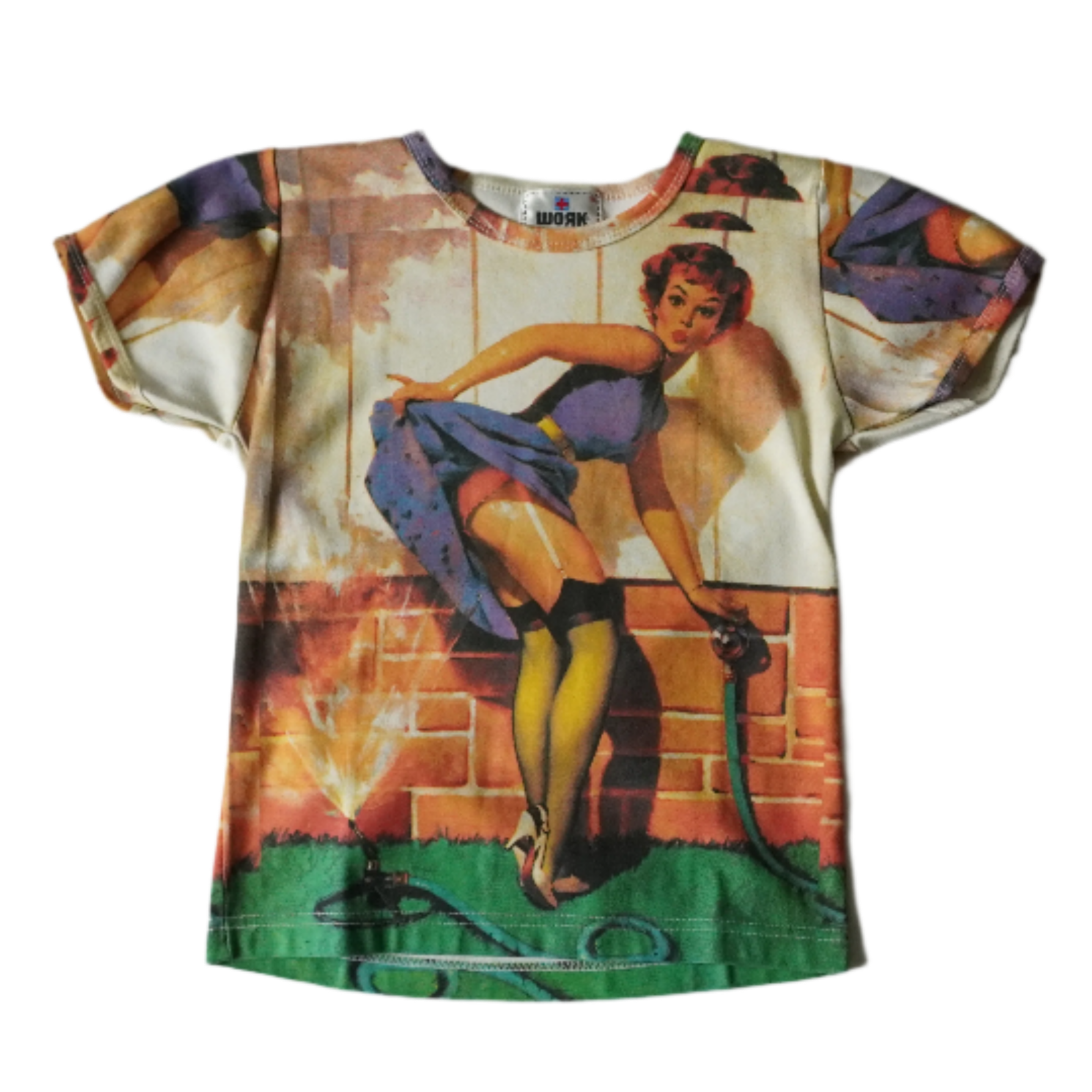 Work Short Sleeve Top (M)