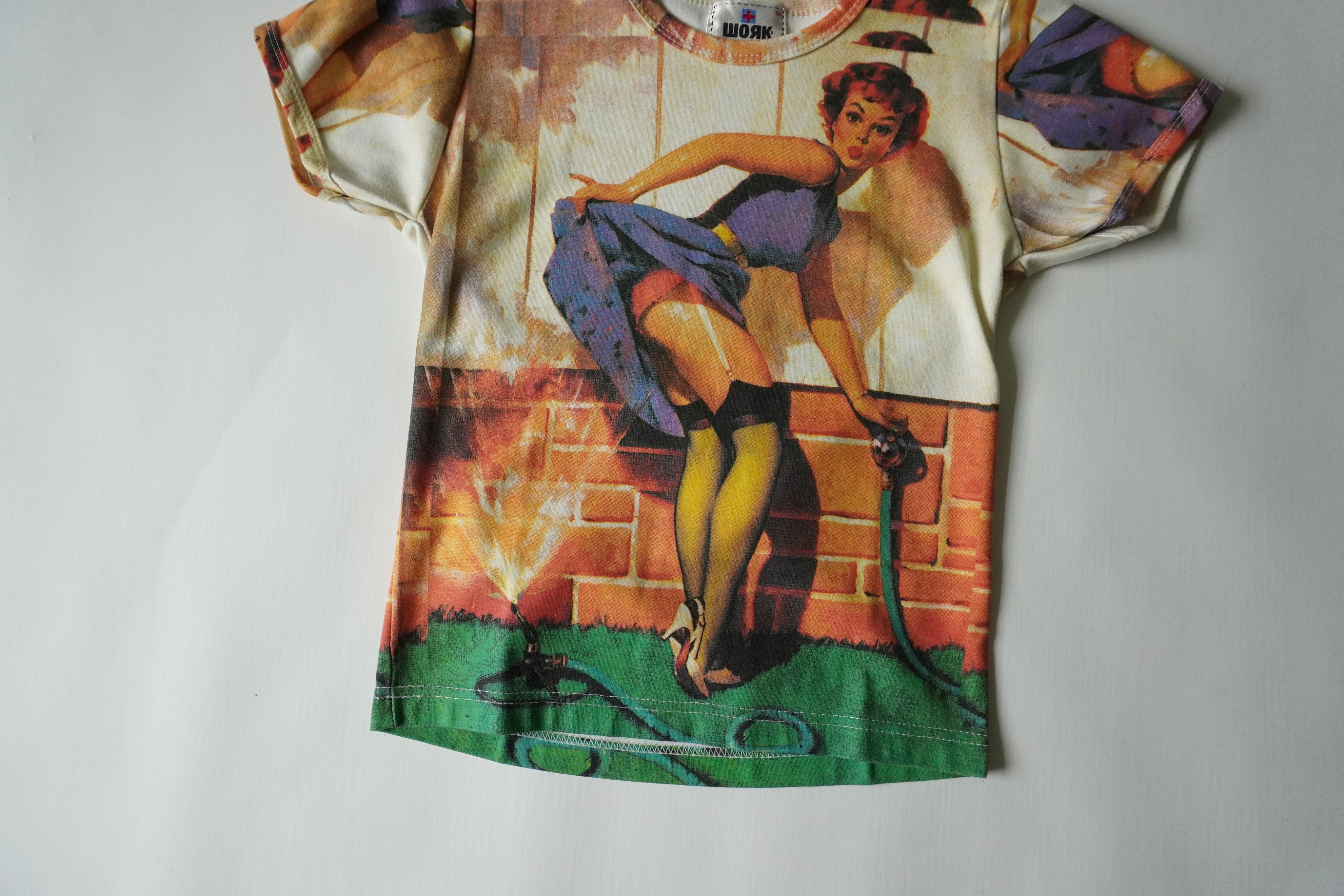 Work Short Sleeve Top (M)