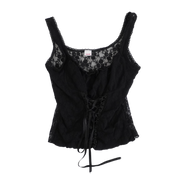 French Milkmaid Lace Top (S/M)