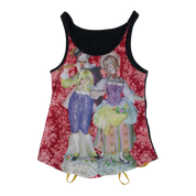 Italian Ceramic Dolls Tank Top (S)