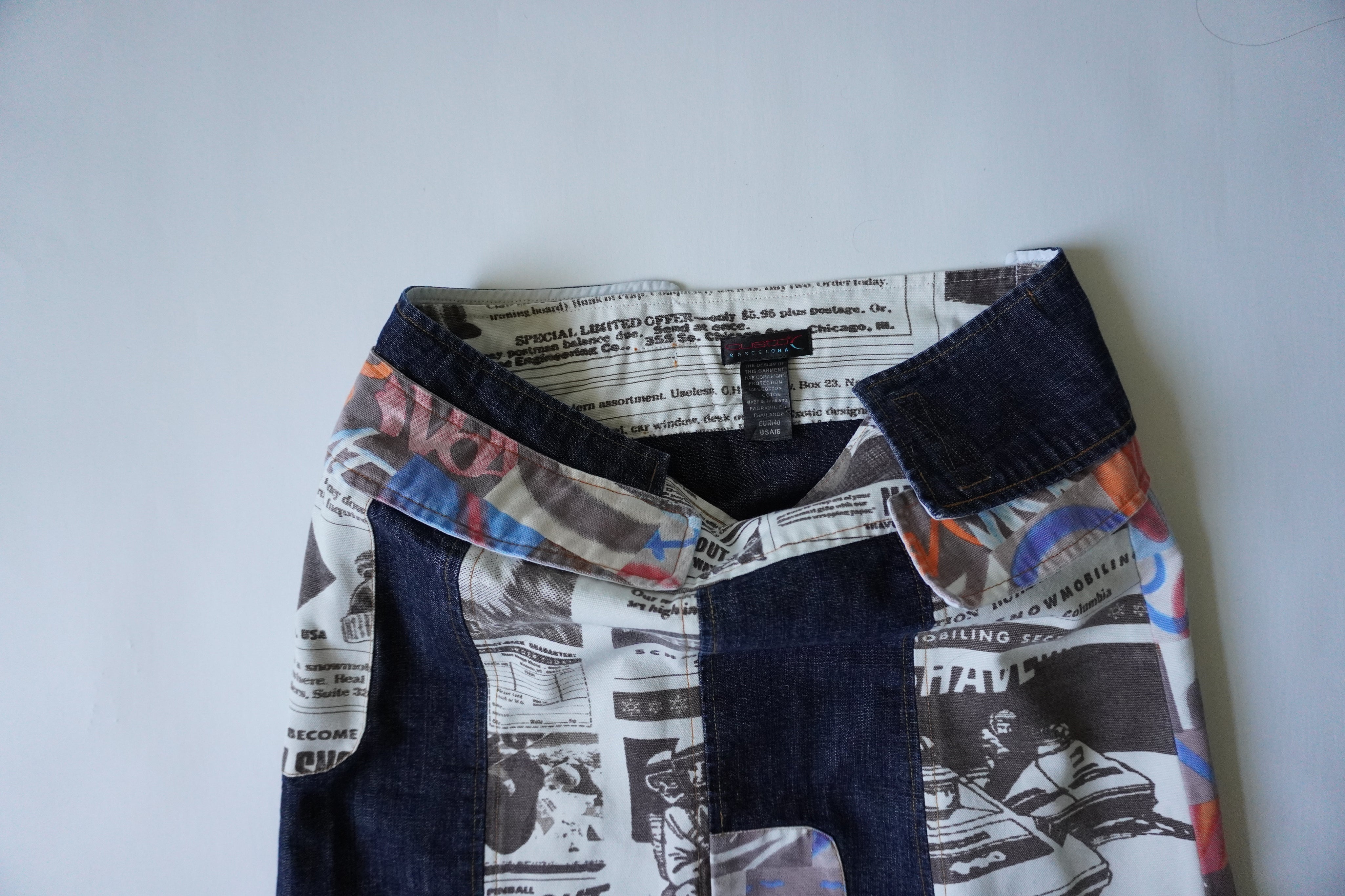 Custo Barcelona Graphic Skirt (L)