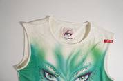 Miss Sixty Graphic Rhinestones Top (S)