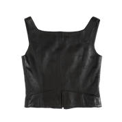 French Lamb Leather Top (S)