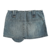 Diesel Denim Micro Mini Skirt (S)