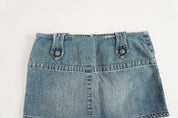 Diesel Denim Micro Mini Skirt (S)
