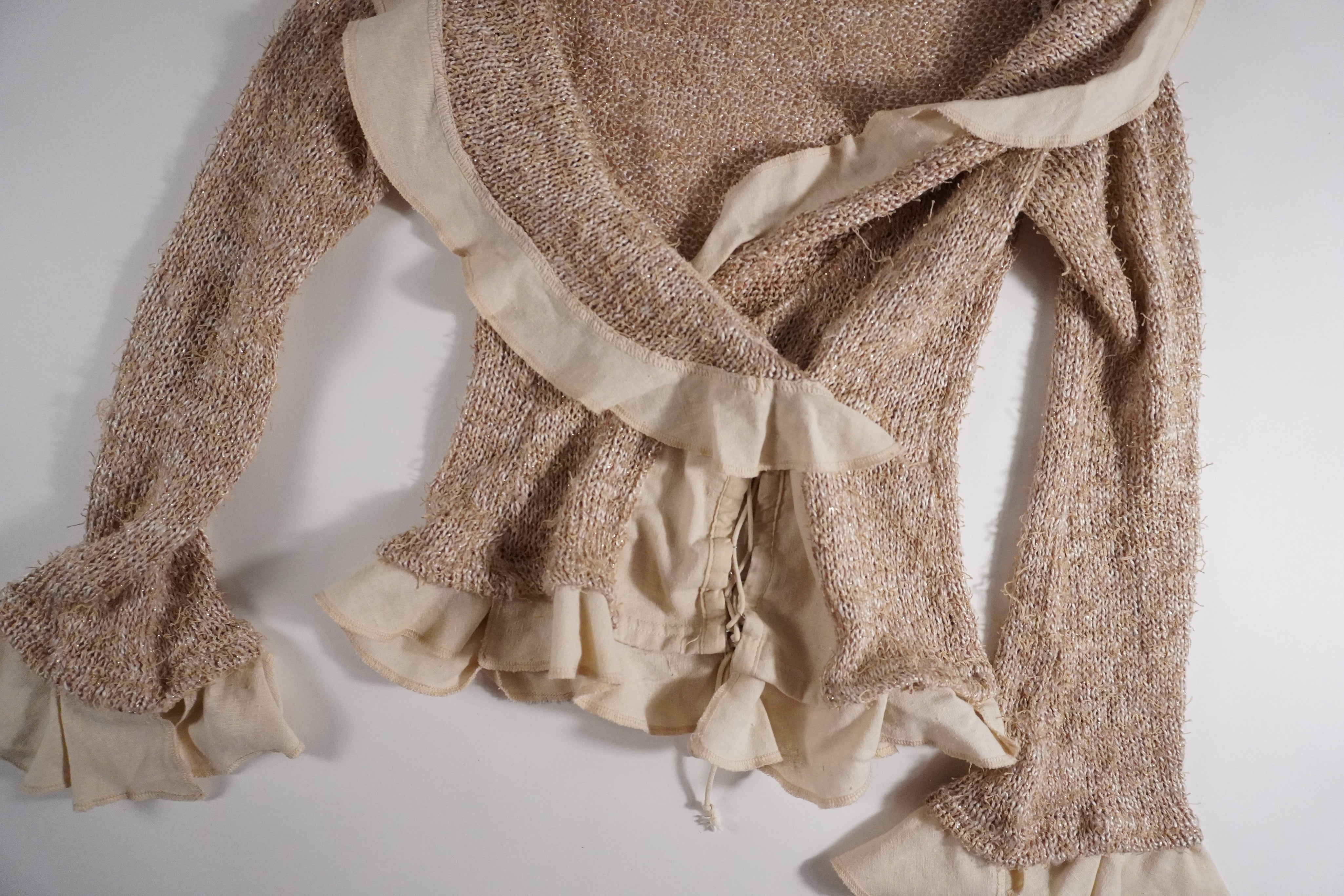 Zone Bleue V-neck Sweater (M)