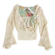 Zone Bleue Knit Top (XS/S)