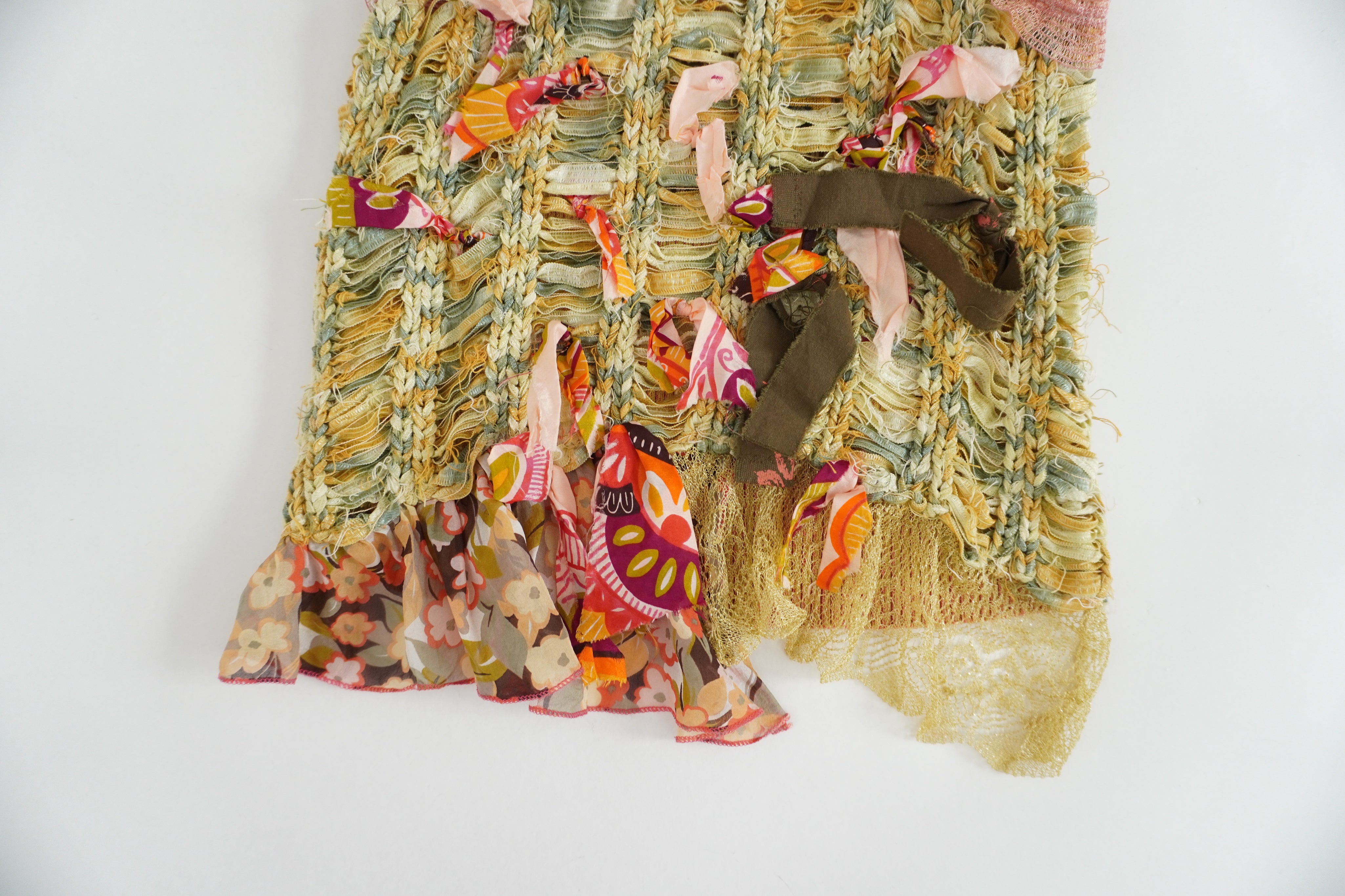 French Mixed Media Tank Top (S)