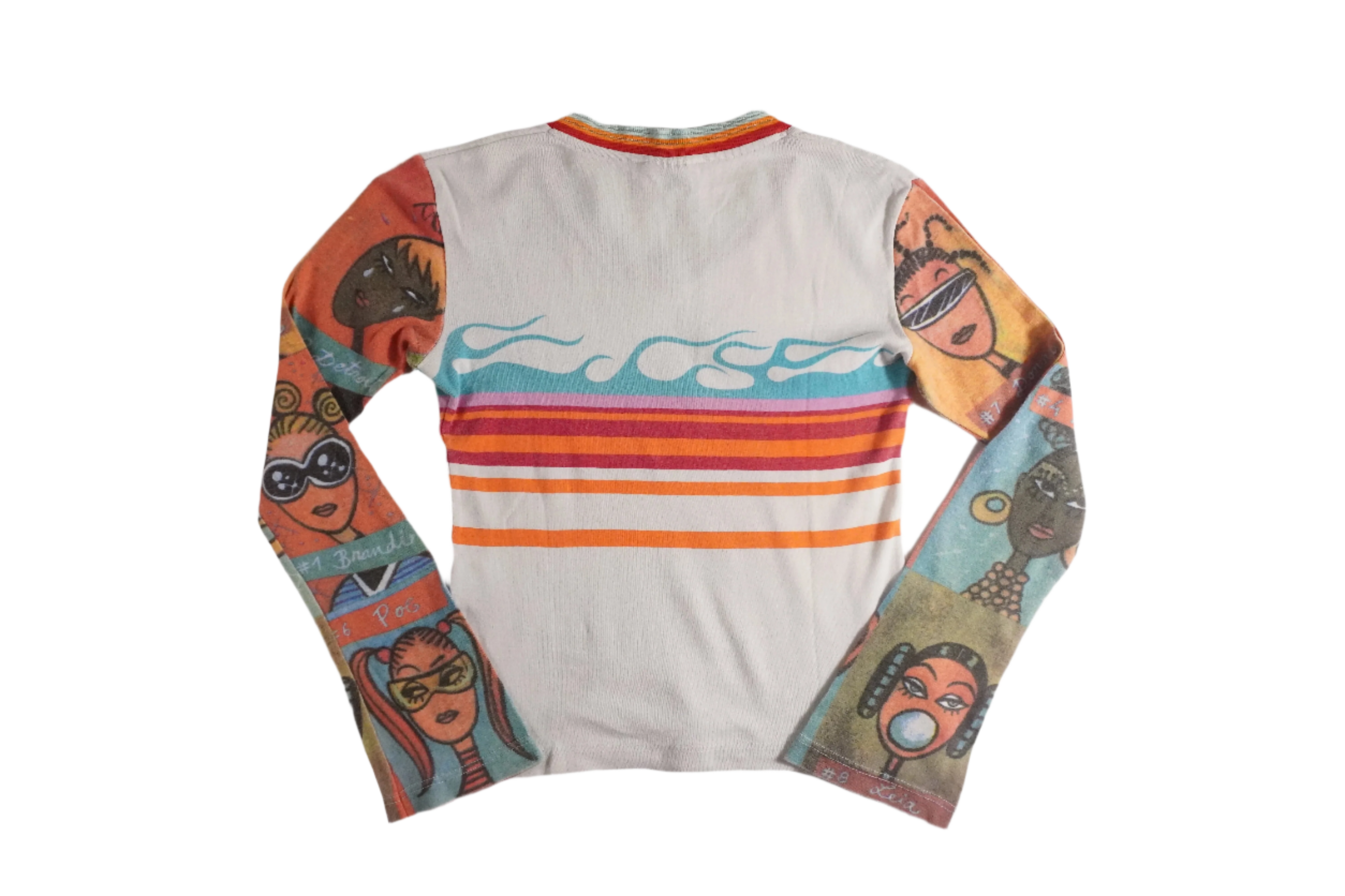 Custo Barcelona Top With Grid Faces (M)