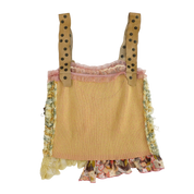 French Mixed Media Tank Top (S)