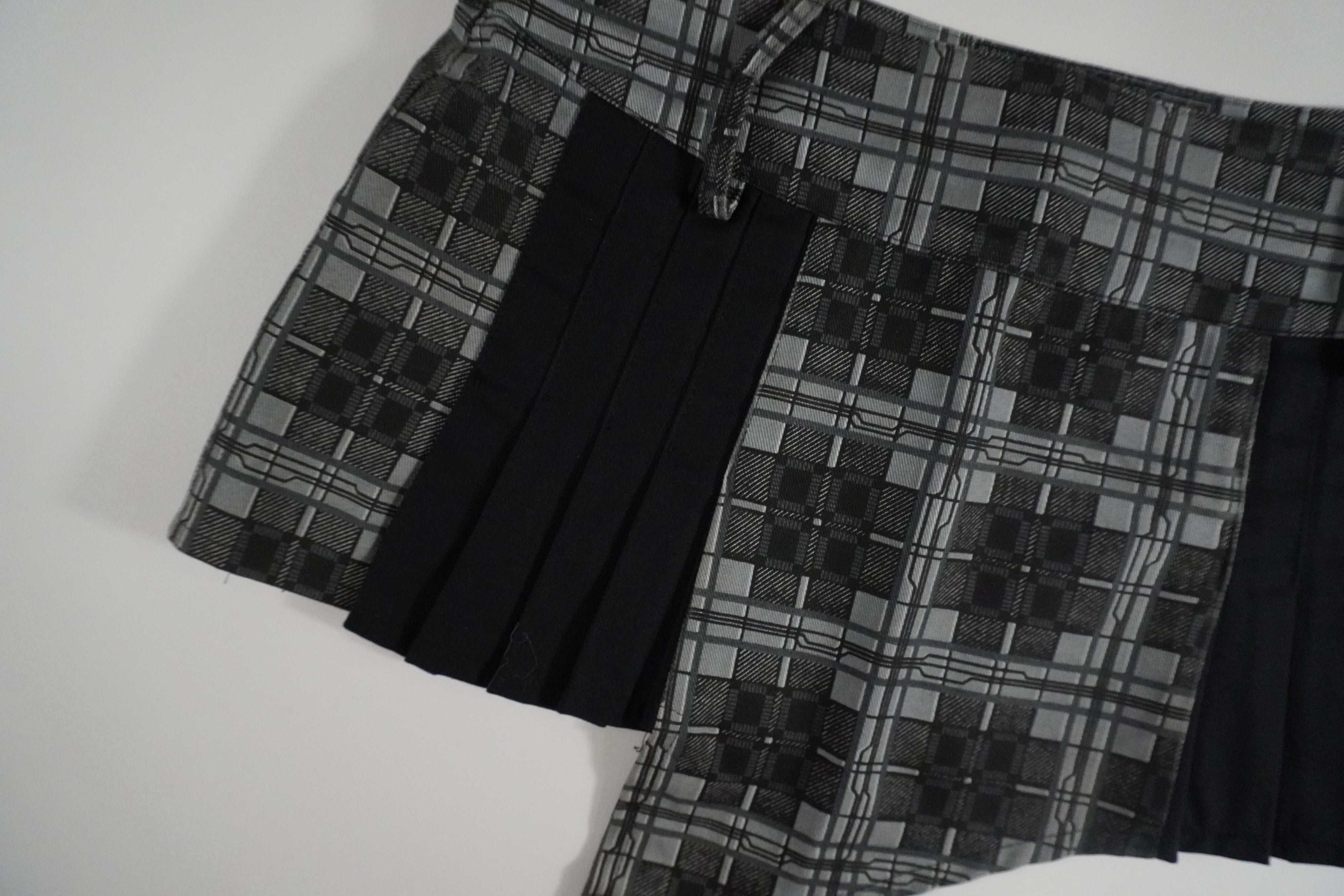 Cyberdog Asymmetric Mini Skirt (S)