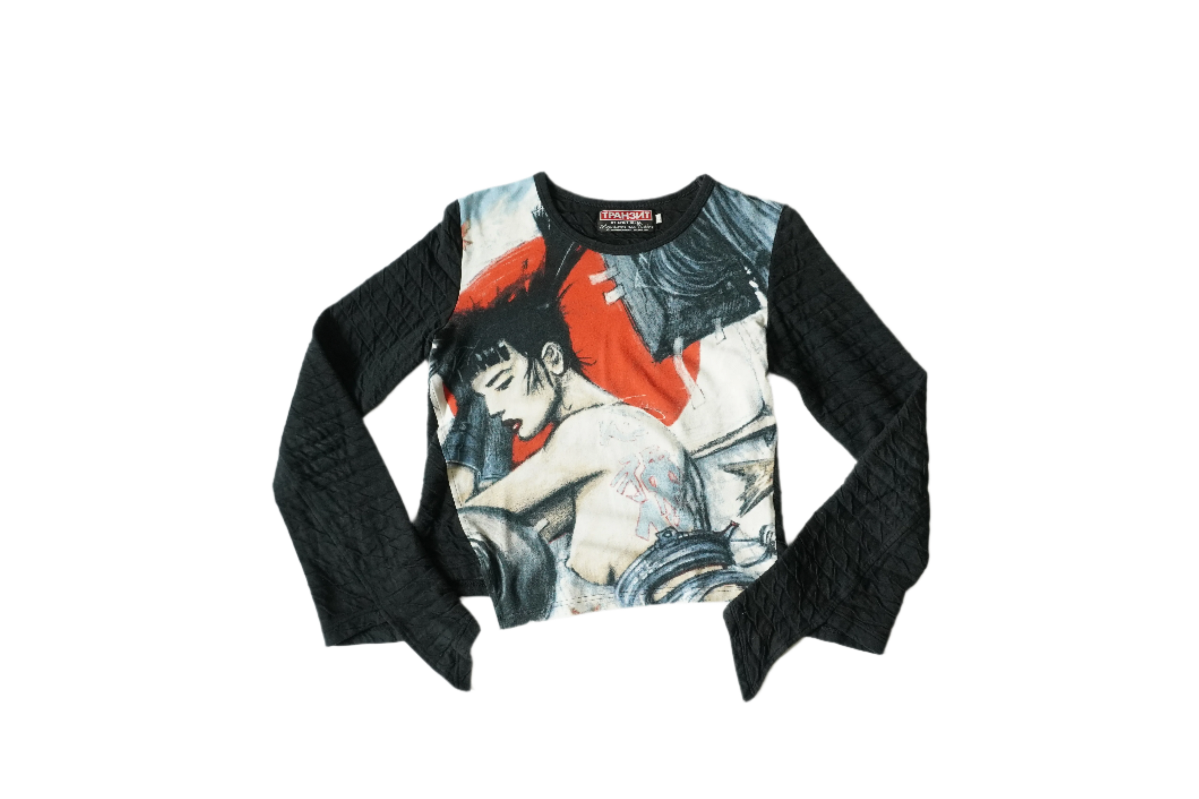French Long Sleeve Top (M)