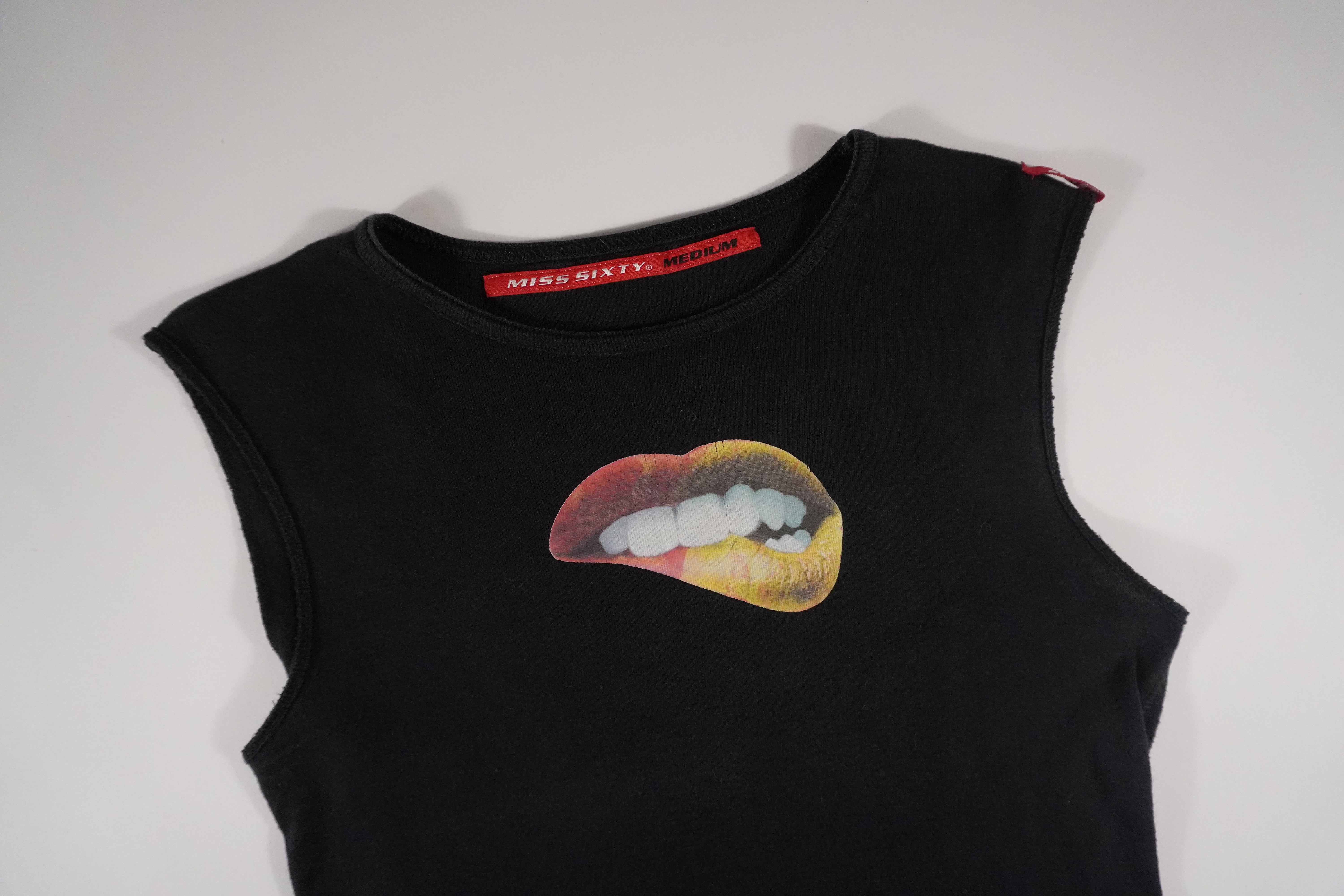 Miss Sixty Graphic Tank Top (S) – Holy Thrift