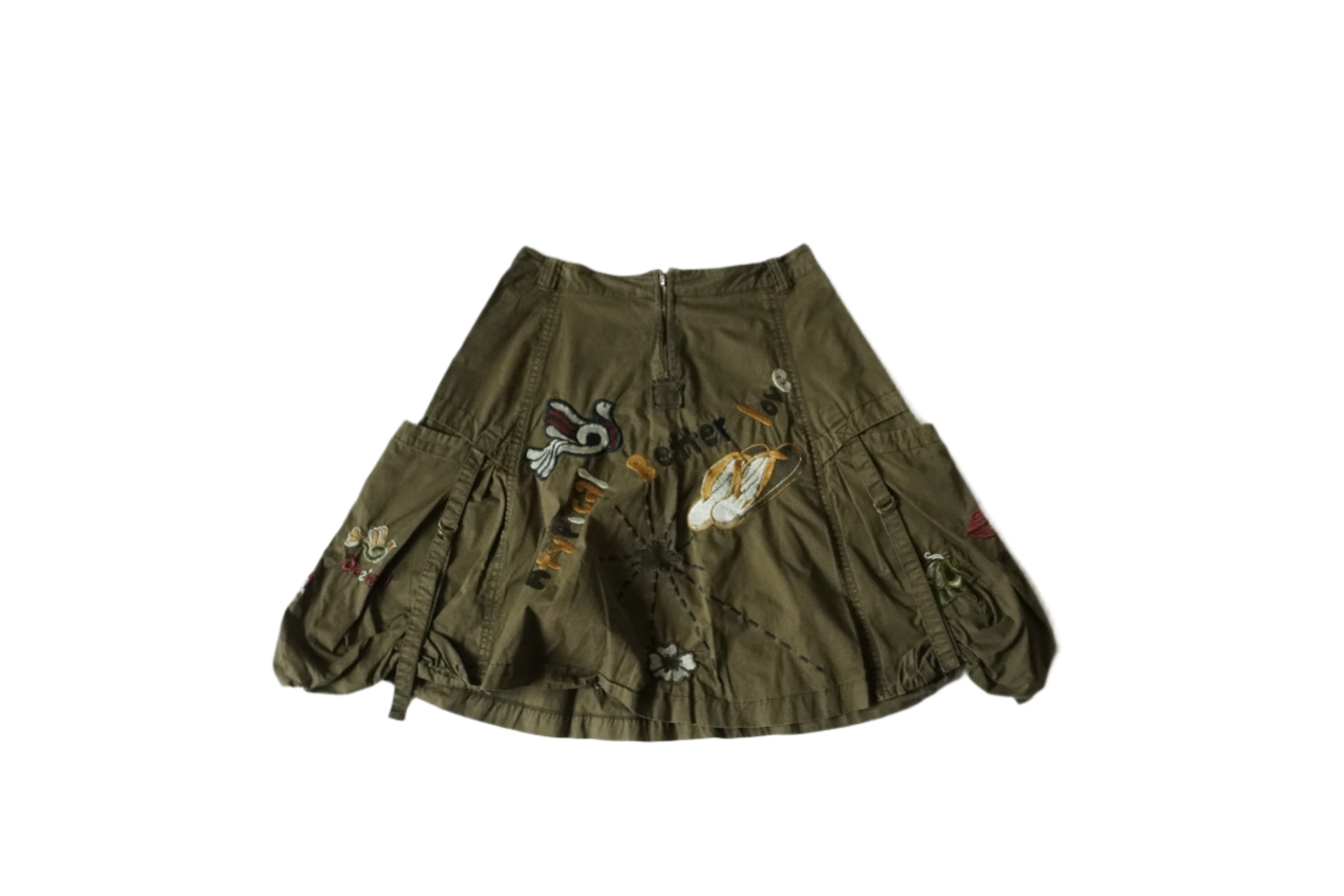 Desigual Cargo Midi Skirt (M)