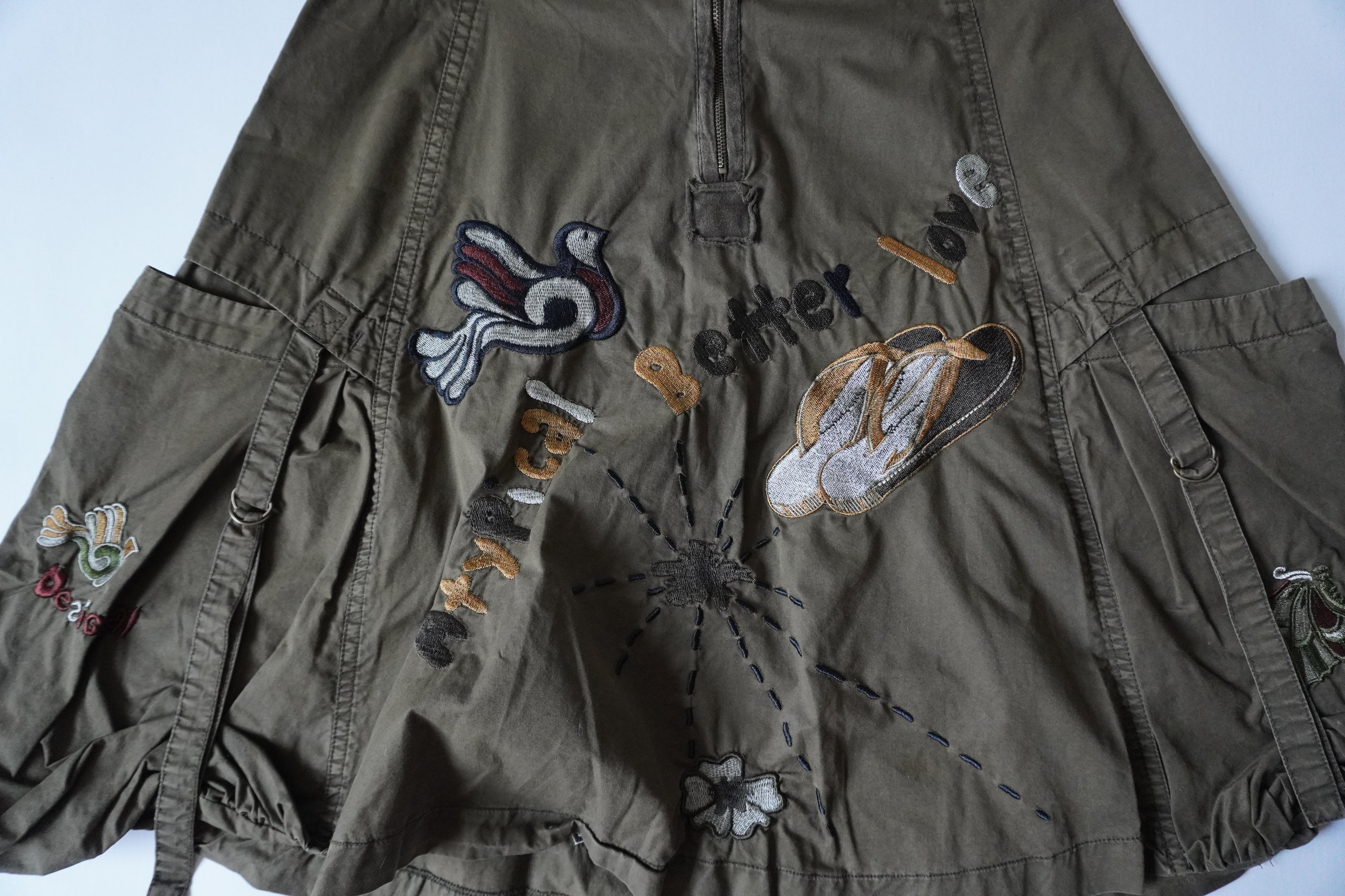 Desigual Cargo Midi Skirt (M)